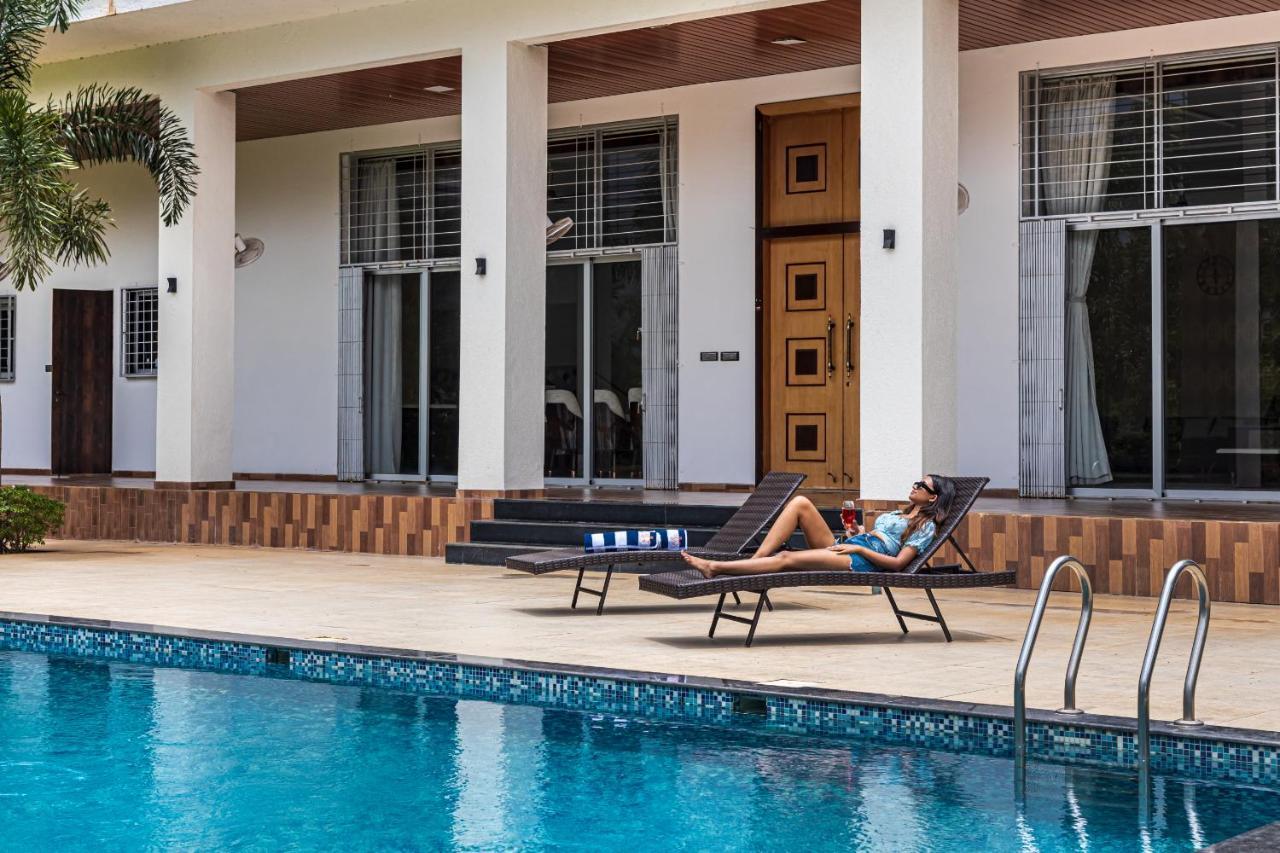 Saffronstays Odyssey, Karjat - 10 Acres Pet-Friendly Estate With Swimming Pool Chinchavli 外观 照片