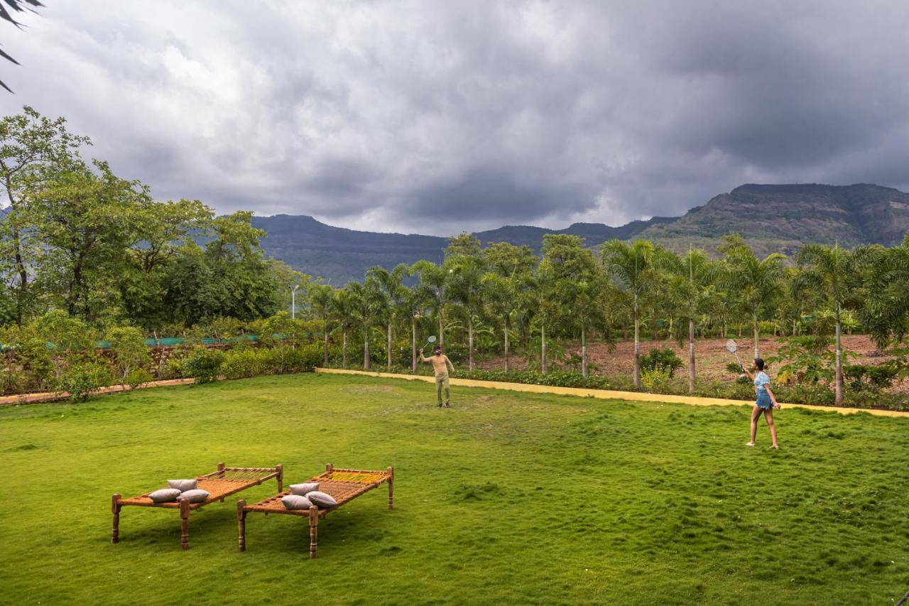 Saffronstays Odyssey, Karjat - 10 Acres Pet-Friendly Estate With Swimming Pool Chinchavli 外观 照片