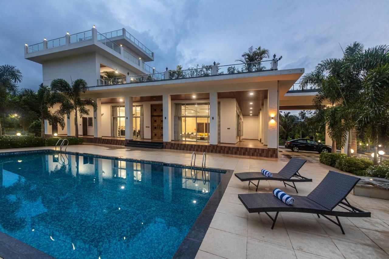 Saffronstays Odyssey, Karjat - 10 Acres Pet-Friendly Estate With Swimming Pool Chinchavli 外观 照片