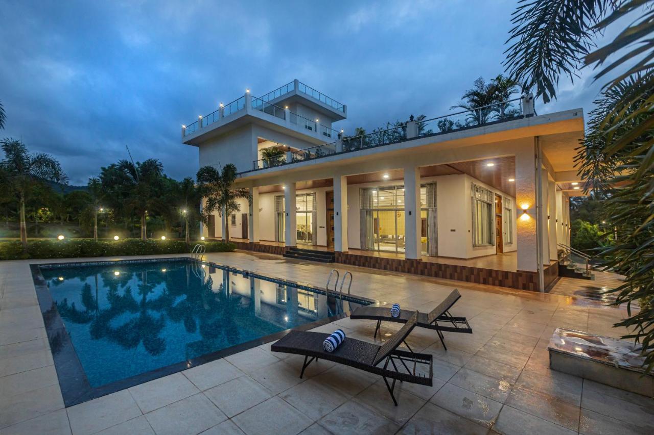 Saffronstays Odyssey, Karjat - 10 Acres Pet-Friendly Estate With Swimming Pool Chinchavli 外观 照片